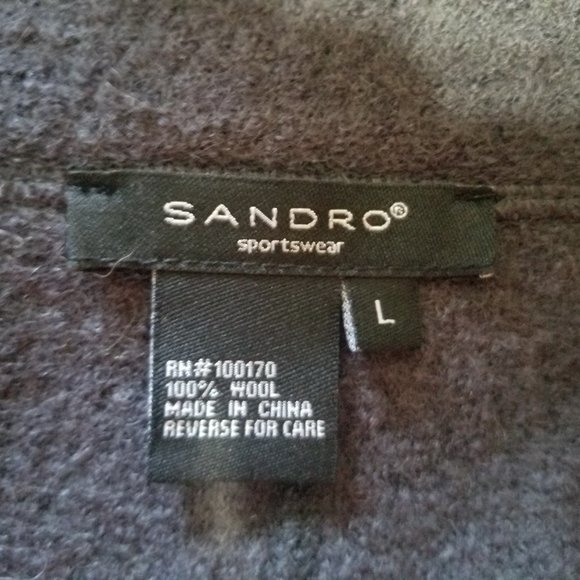 Sandro Sportswear Wool Dress Jacket - Picture 7 of 7